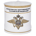 Бокал с символикой МВД России