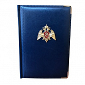 Ежедневник со знаком «Росгвардия»  темно-синий, арт. 103329