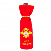 Мешочек на бутылку МВД России