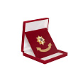 Знак-орден «Долг, честь, слава» в барх.коробке с лентой «За успешное сотрудничество»