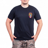 Футболка «Центральный аппарат МВД России»   (вышивка на груди и на спине)